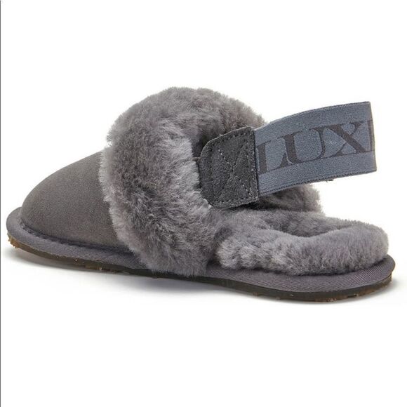 Australia luxe Collective genuine soft shearling slingback mule slipper size 7 - Picture 3 of 10